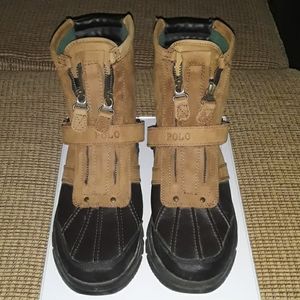 Ralph Lauren Polo boots boys size 6.5